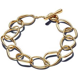 Pandora Gold Organically Shaped Link Bracelet