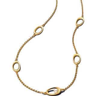 Pandora 363883C01-45 Damen-Kette mit Perle Goldfarben
