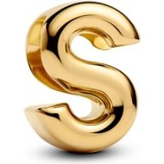 Pandora Gold Letter S Alphabet Charm
