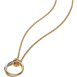 Pandora 363882C00-45 Damen-Halskette Zweifarbig