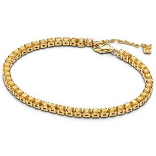 Pandora 561469C03 Tennisarmband für Damen Goldfarben Gelb