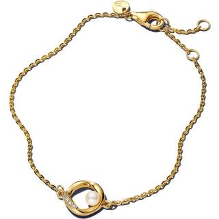 Pandora 563830C01 Damen-Armband mit Perle Goldfarben