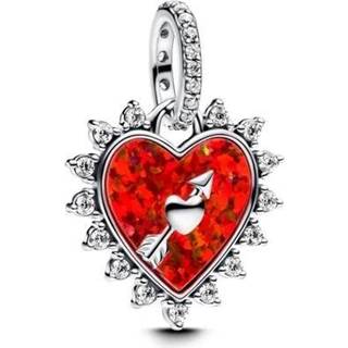 Pandora 793667C01 Charm-Anhänger Silber Drehbarer Pfeil im Herz