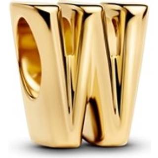 Pandora Gold Letter W Alphabet Charm
