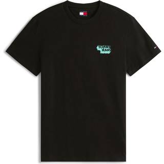 Tommy Jeans Tommy Jeans Black Slim Stack Logo T-Shirt