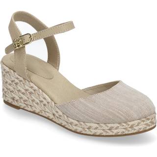 Chambray Wedge Espadrilles