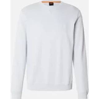 BOSS Orange Herren Sweatshirt grau unifarben
