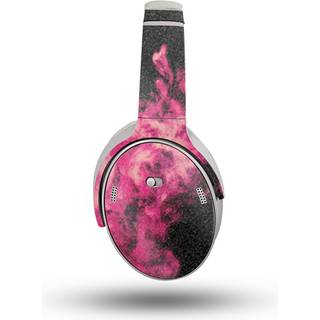 Glans glitter hovedtelefon hud kompatibel med Bose Quietcomfort hovedtelefoner (2023) - Magenta Smoke - Premium 3M Vinyl Protective Wrap Decal Co