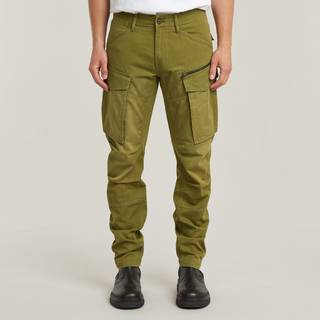 Rovic Zip 3D Regular Tapered Pants - Green - Men