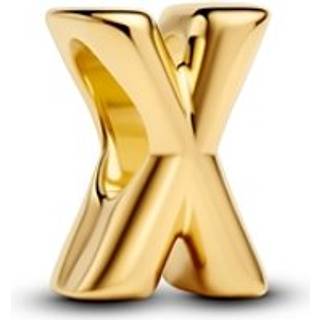 Pandora Gold Letter X Alphabet Charm