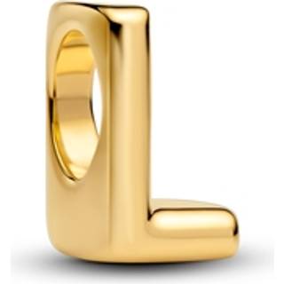 Pandora Gold Letter L Alphabet Charm