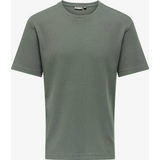 ONLY & SONS Tobie Regular SS Tee Castor Gray