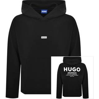 HUGO Blue Nazardo Hoodie Black