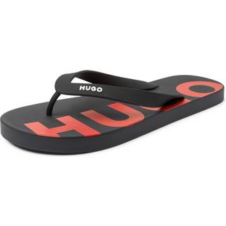 HUGO Arvel Flip Flops Black