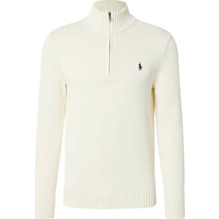 Polo Ralph Lauren Cotton Pullover Half Zip Andover Cream