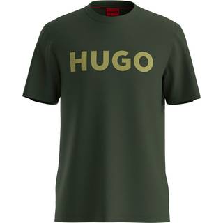 HUGO Dulivio Crew Neck T Shirt Green