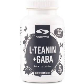 L-Theanin + GABA, 90 kapsler