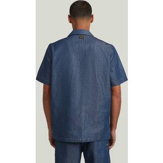 Workwear Resort Regular Shirt - Dark blue - Men
