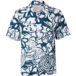 Only & Sons Only & Sons White Floral Printed Shirt