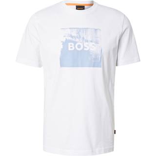 BOSS Te Wheel T Shirt White
