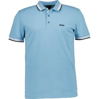 BOSS Green Herren Polo-Shirt blau