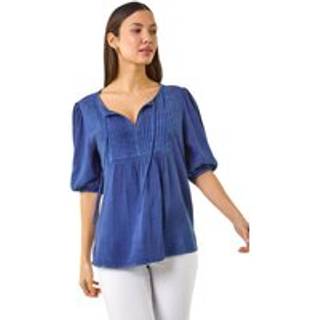 Roman Roman Plisseret Slips Neck Top