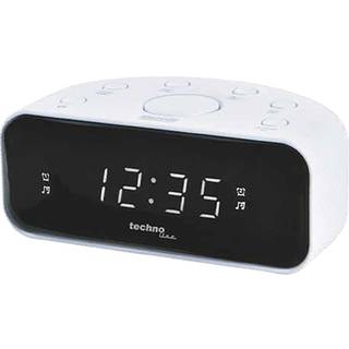 Technoline radio vækkeur hvid