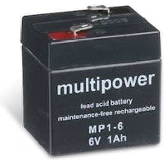 Powery Blybatteri (multipower) MP1-6