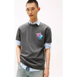 Tommy Jeans Novelty Fair T Shirt Grey