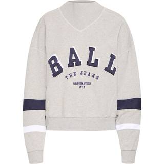 Ball Bafossati High Collar Sweat Sweatshirts 50405124 Medium Grey Melange (MEDIUM)