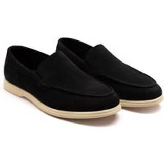 Off The Hook Off The Hook Blue Fenway Suede Leather Slip-On Loafers - EU 39 (UK 6)