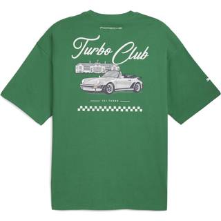 Men&#39;s Puma Porsche Legacy Graphic Tee 1, Green, Size S, Clothing - Archive Green - S