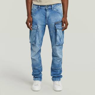 Rovic Zip 3D Regular Tapered Denim - Medium blue - Men