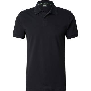 BOSS Green Herren Polo-Shirt schwarz Slim Fit