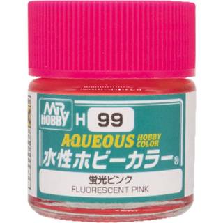 Mr Hobby -Gunze Aqueous Hobby Colors (10 ml) Fluorescent Pink