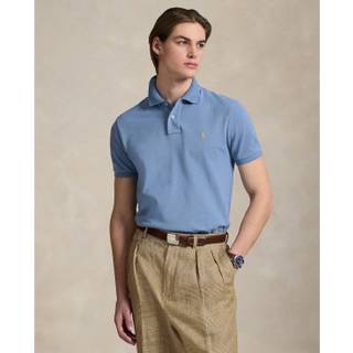 Polo Ralph Lauren Herren Polo-Shirt blau Slim Fit