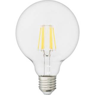 LED Pære Globe 8W Ø95 Klar - E27, Klar