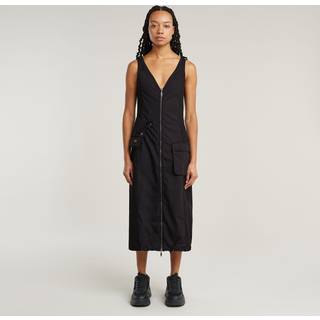 Cargo Dress - Black - Women