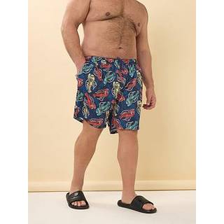 BadRhino Big & Tall Lobster Tryk Badebukserlarge