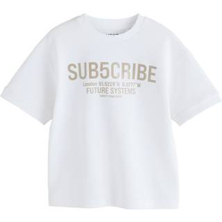 Next Graphic Tryk Heavyweight Kortærmet T-shirt (3-16år)