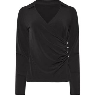 Star by Julien MacDonald Star by Julien MacDonald Black Wrap Top