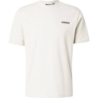 Napapijri Small Box Logo T Shirt Beige