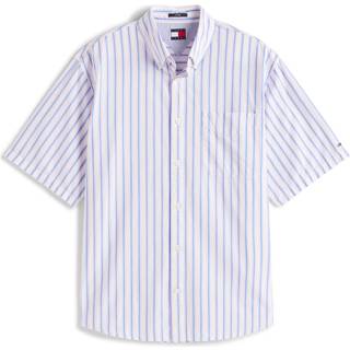 Relaxed Fit Short Sleeve Poplin Shirt