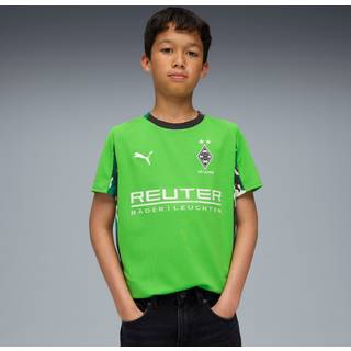 Puma Borussia MÃ¶nchengladbach 25/26 Away Jersey Youth, Green, Size 11-12Y, Clothing - Warm White - 11-12Y