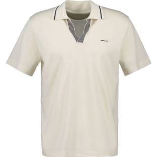 GANT Tipping Polo Cream