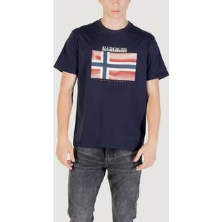 Napapijri S-Lari S/S T-shirt Herrer størrelse XXL farve blå