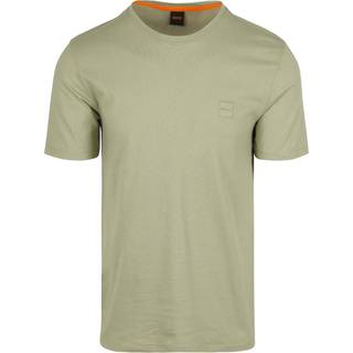 BOSS Tales T Shirt Open Green