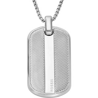Fossil JF04882040 Stainless Steel Tag Necklace - A97149