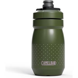 Camelbak Podium 15oz Bike Water Bottle - Easy Squeeze Bottle - Passar de flesta cykelburar Deep Fern