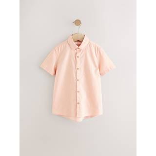 Next Kortærmet Hør Blend Skjorter (3måneder-16år) - 8 år ( 128 cm)
